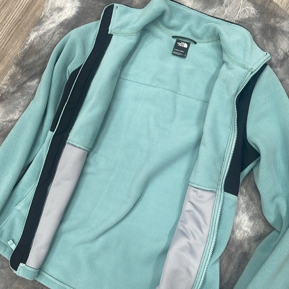 The North Face Crescent Full Zip Trellis Green/TNF black. - Picture 3 of 4